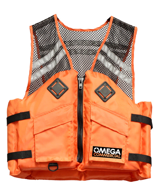 Flowt Commercial Comfort Mesh Deluxe - Type III, USCG Approved