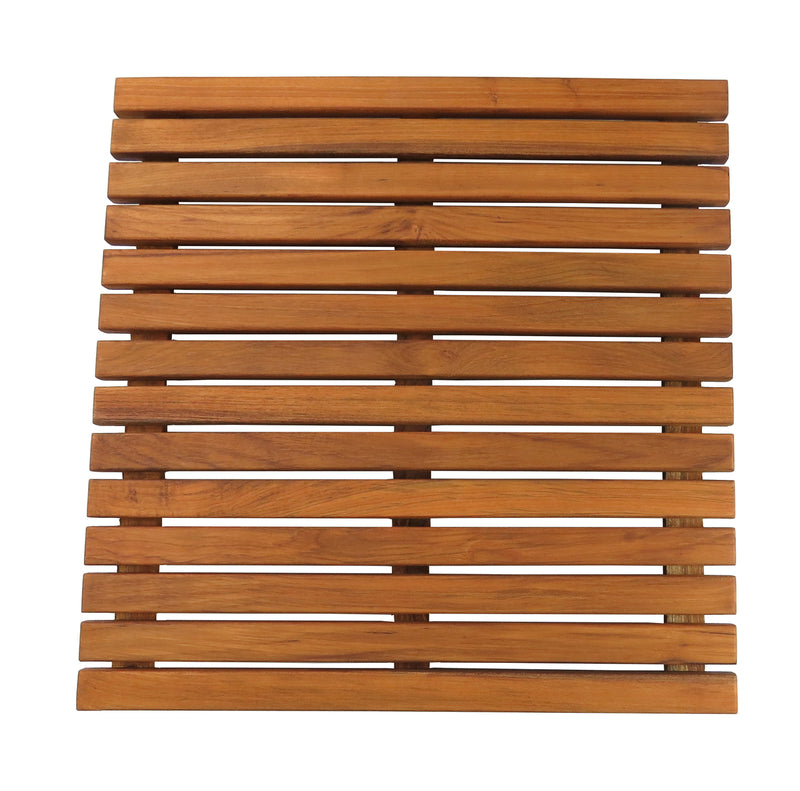 Load image into Gallery viewer, Teak Shower Mat - Small (Part #60021)