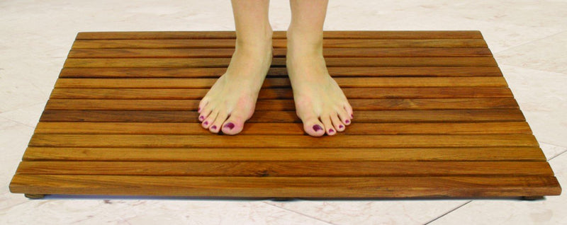 Load image into Gallery viewer, Teak Shower Mat-Large (Part # 60022)
