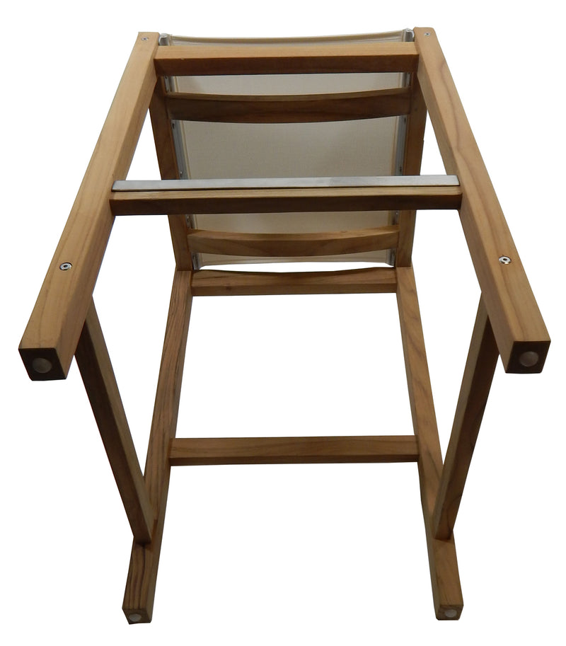 Load image into Gallery viewer, Dunes Bar Chair w/ White Durasling Fabric (Part #60070)