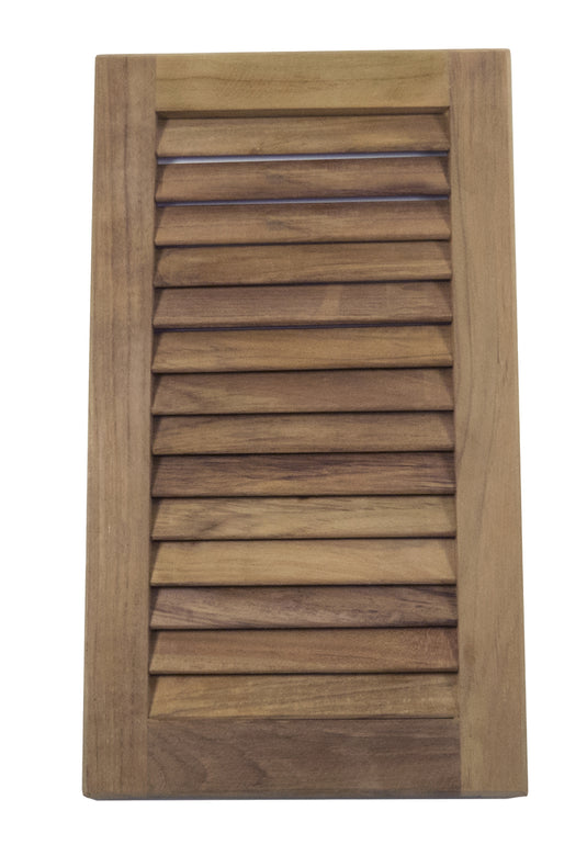 Teak Louvered Insert 16