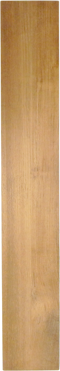 Solid Teak Lumber Plank-3/8 x 5-3/4 x 36