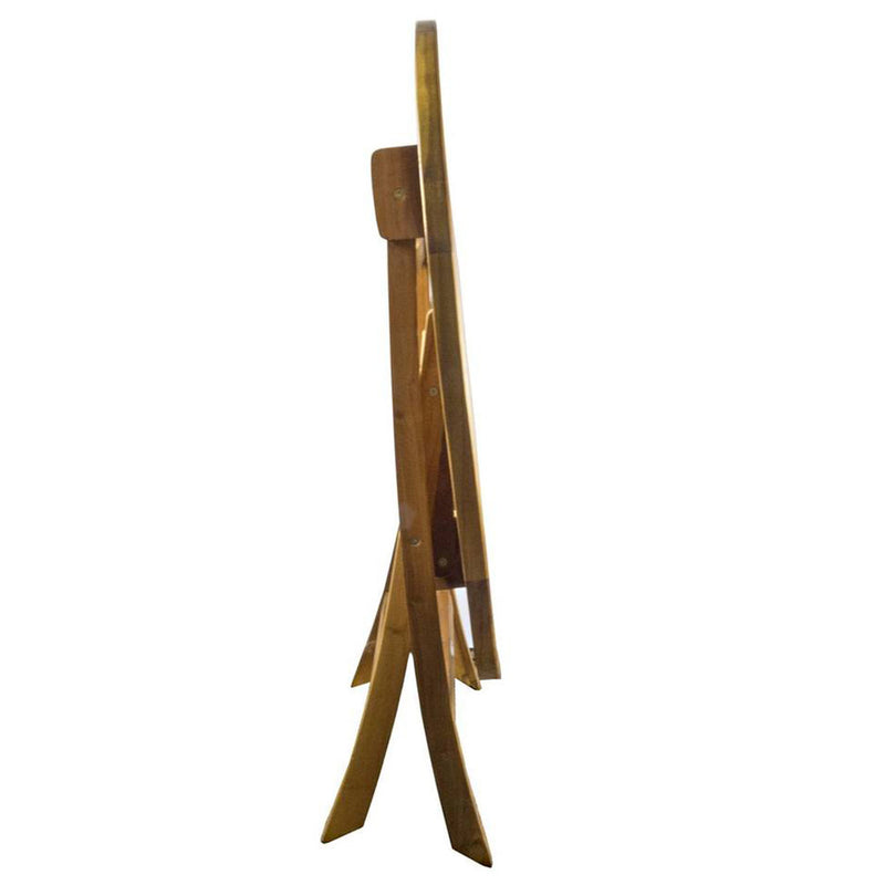 Load image into Gallery viewer, Teak Gatsby Parabola Folding Table (Part #50057)