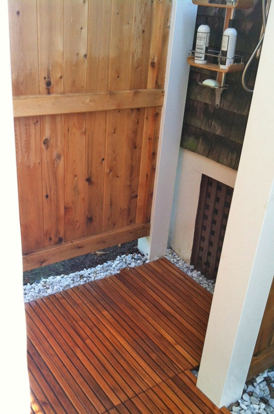 Teak Shower Mat-Large (Part