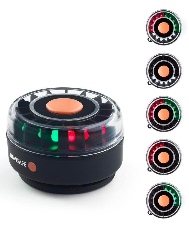 Load image into Gallery viewer, Navilight Tricolor (Red, Green, White) 2NM w/Magnet base 305-1
