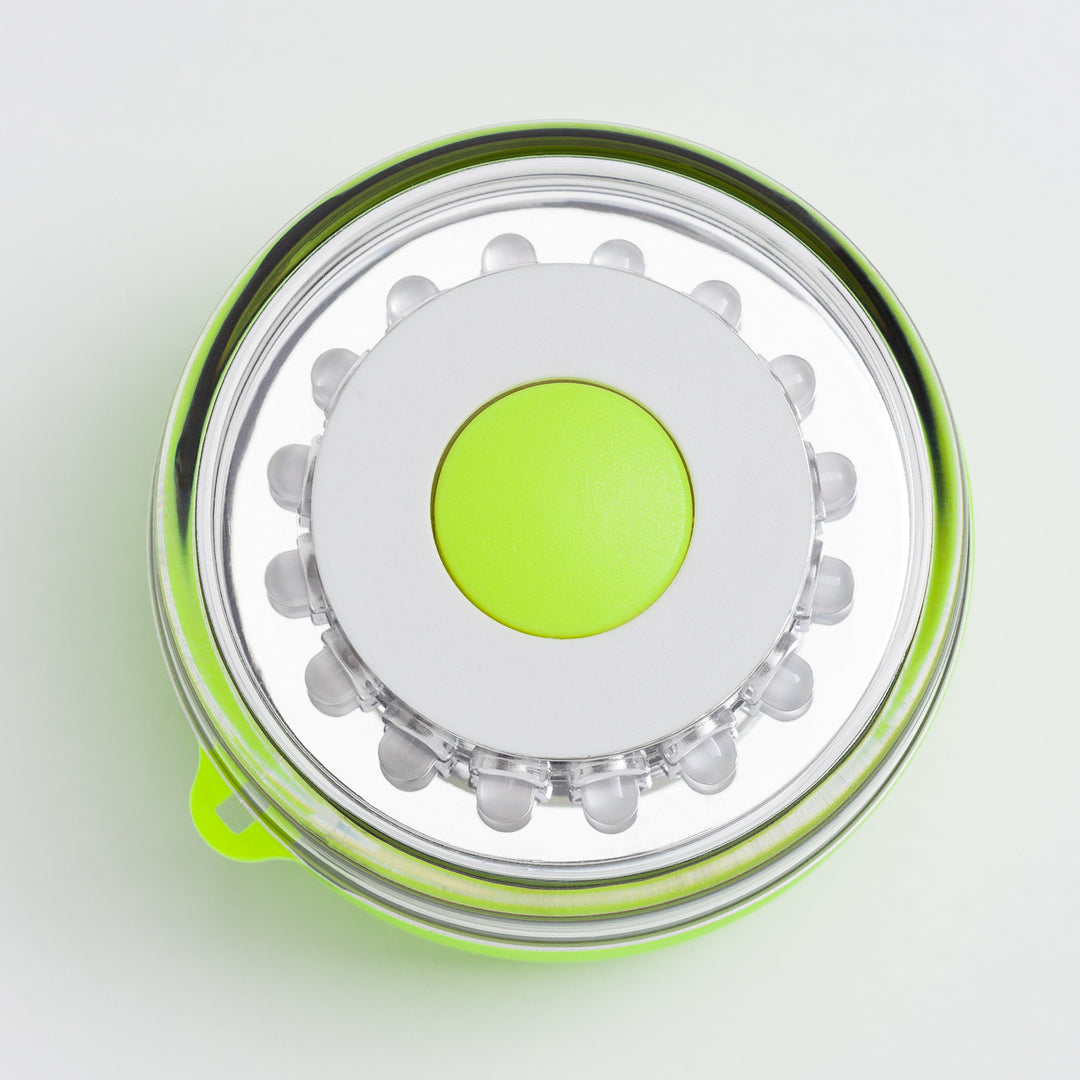 Navilight All-White, 5 mode 360° Rescue 2NM w/Green Magnet base  010-1