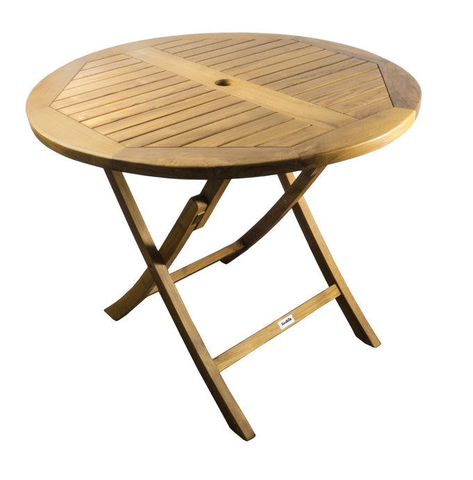 Teak Gatsby Parabola Folding Table (Part #50057)