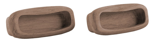 Teak Rectangular Drawer Pull, 3-1/4"