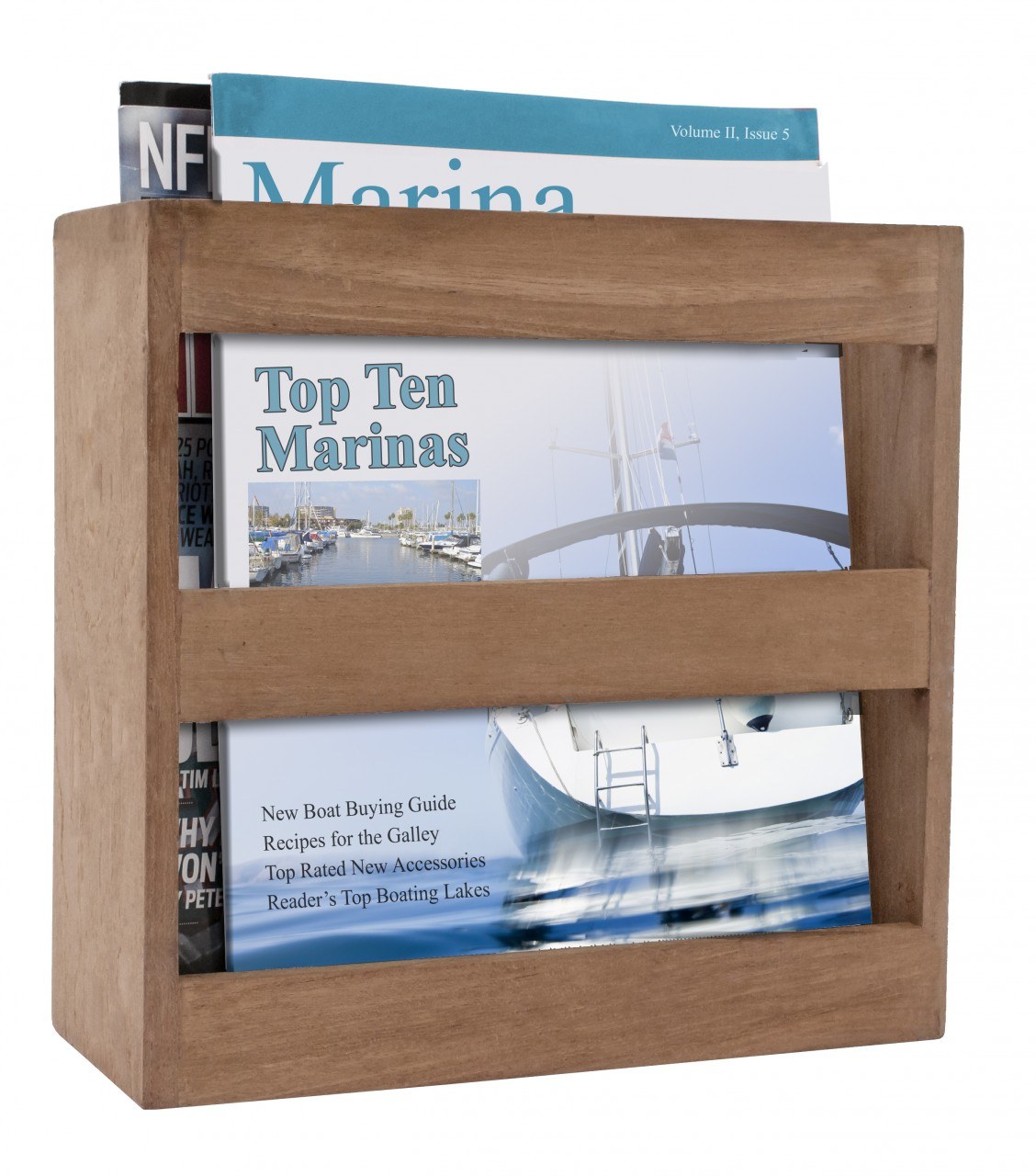 SeaTeak Magazine/Utility Rack (Part #62504) – Waterbrands