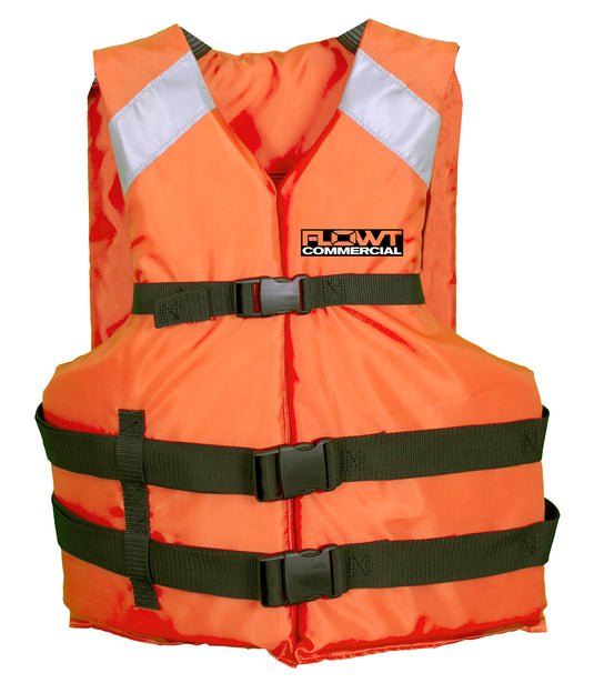 Flowt Commercial General Purpose Life Vest - Type III, USCG Approved