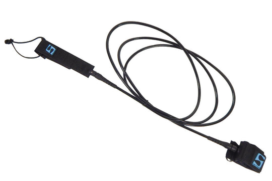 SUP Leashes, Available in ankle or calf, straight or coiled; 10' long